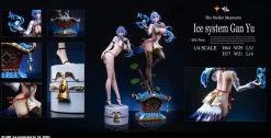 1/4 Scale Ice System Ganyu - Genshin Impact Resin Statue - DT-Studios