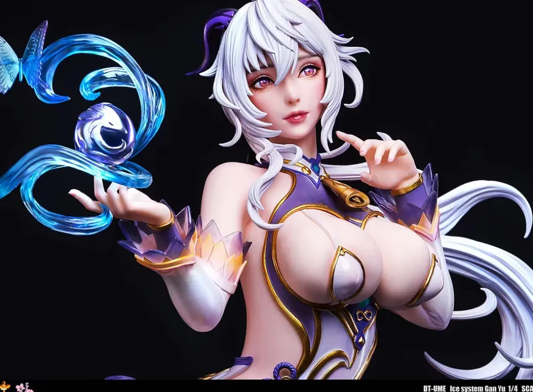 1/4 Scale Ice System Ganyu - Genshin Impact Resin Statue - DT-Studios