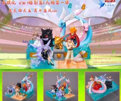 1/20 Scale Indigo Elite Four Generations I - Pokemon League Series - Pokemon Resin Statue - QN Studio