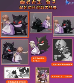 1/20 Scale Indigo Elite Four Generations I - Pokemon League Series - Pokemon Resin Statue - QN Studio