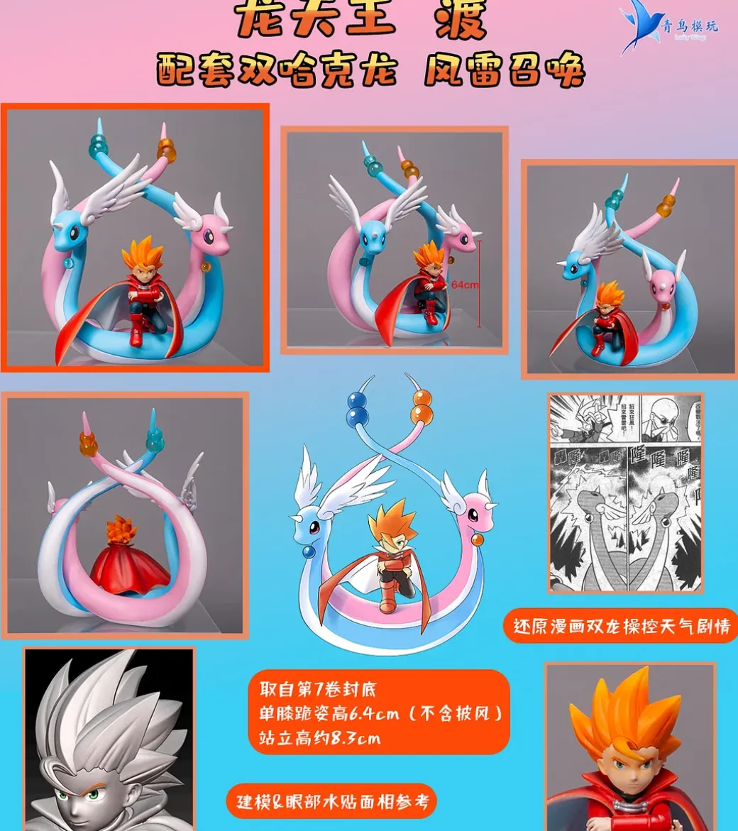 1/20 Scale Indigo Elite Four Generations I - Pokemon League Series - Pokemon Resin Statue - QN Studio