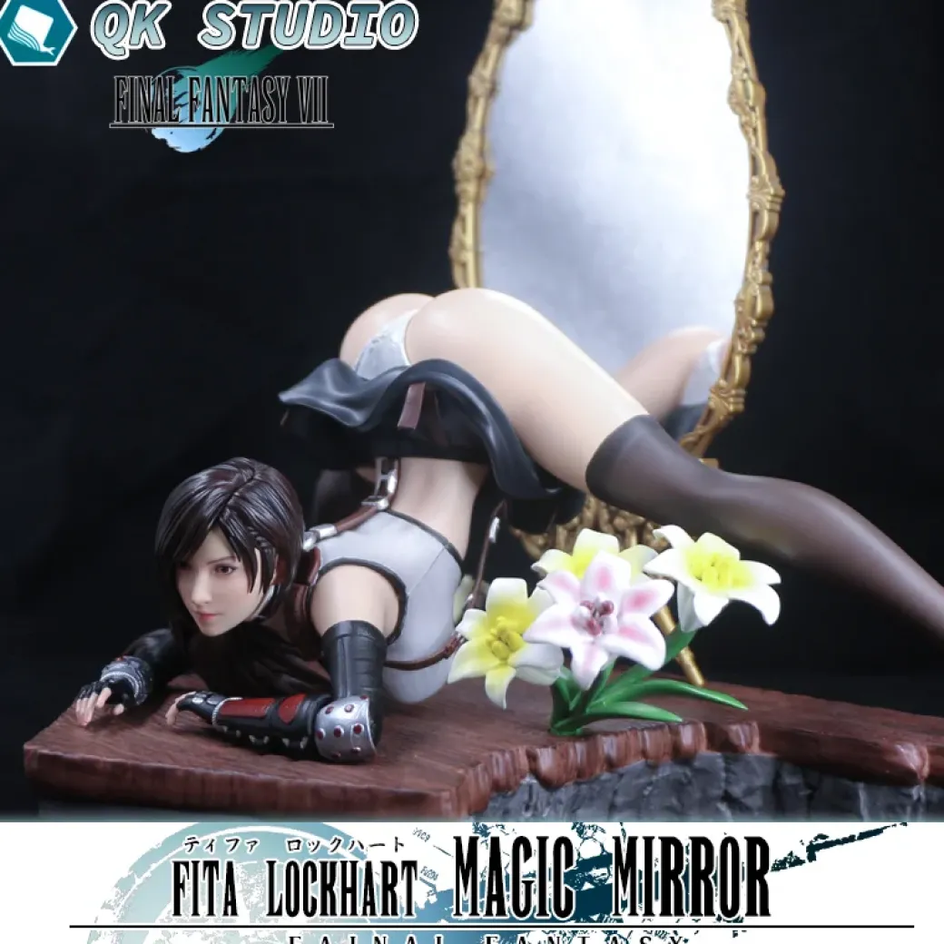 1/4 Scale Jack-O Tifa Lockheart with Magic Mirror - (FF7) Final Fantasy VII Resin Statue - QK Studio