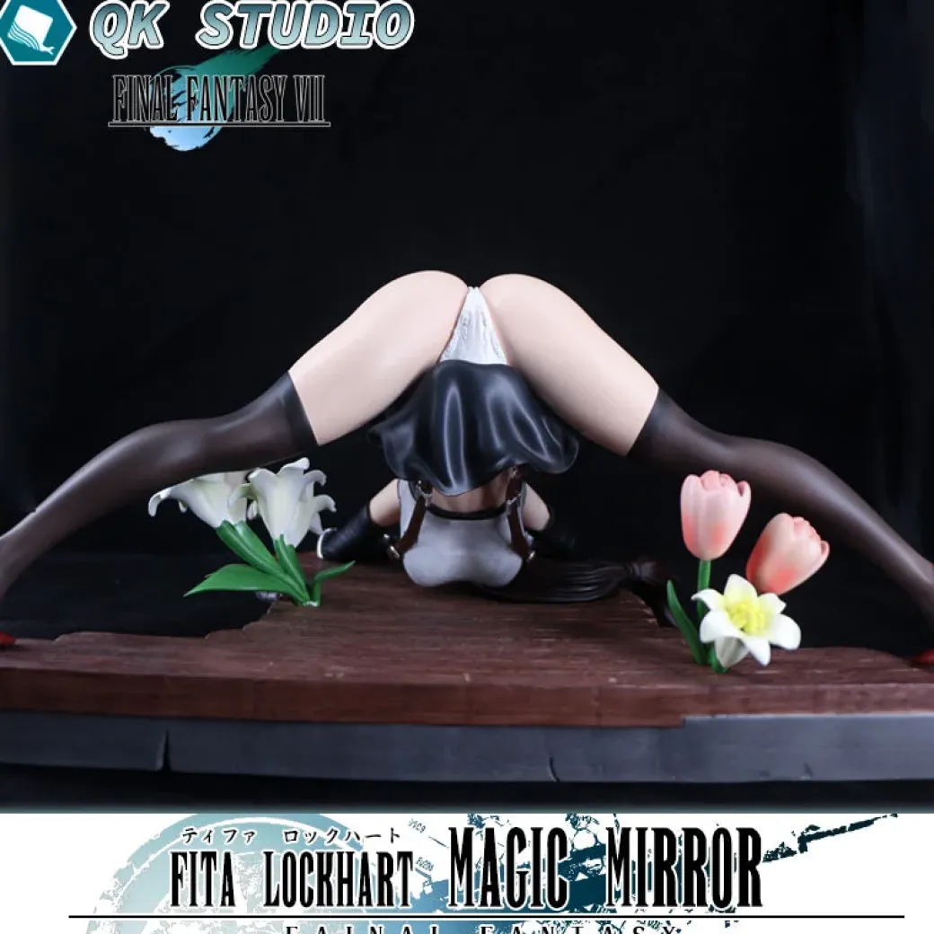 1/4 Scale Jack-O Tifa Lockheart with Magic Mirror - (FF7) Final Fantasy VII Resin Statue - QK Studio
