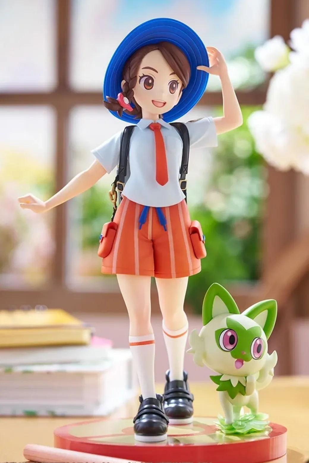 1/8 Scale Juliana & Sprigatito - Pokemon Official Statue - Kotobukiya