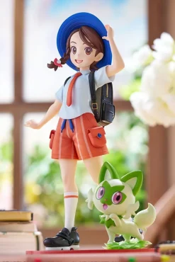 1/8 Scale Juliana & Sprigatito - Pokemon Official Statue - Kotobukiya
