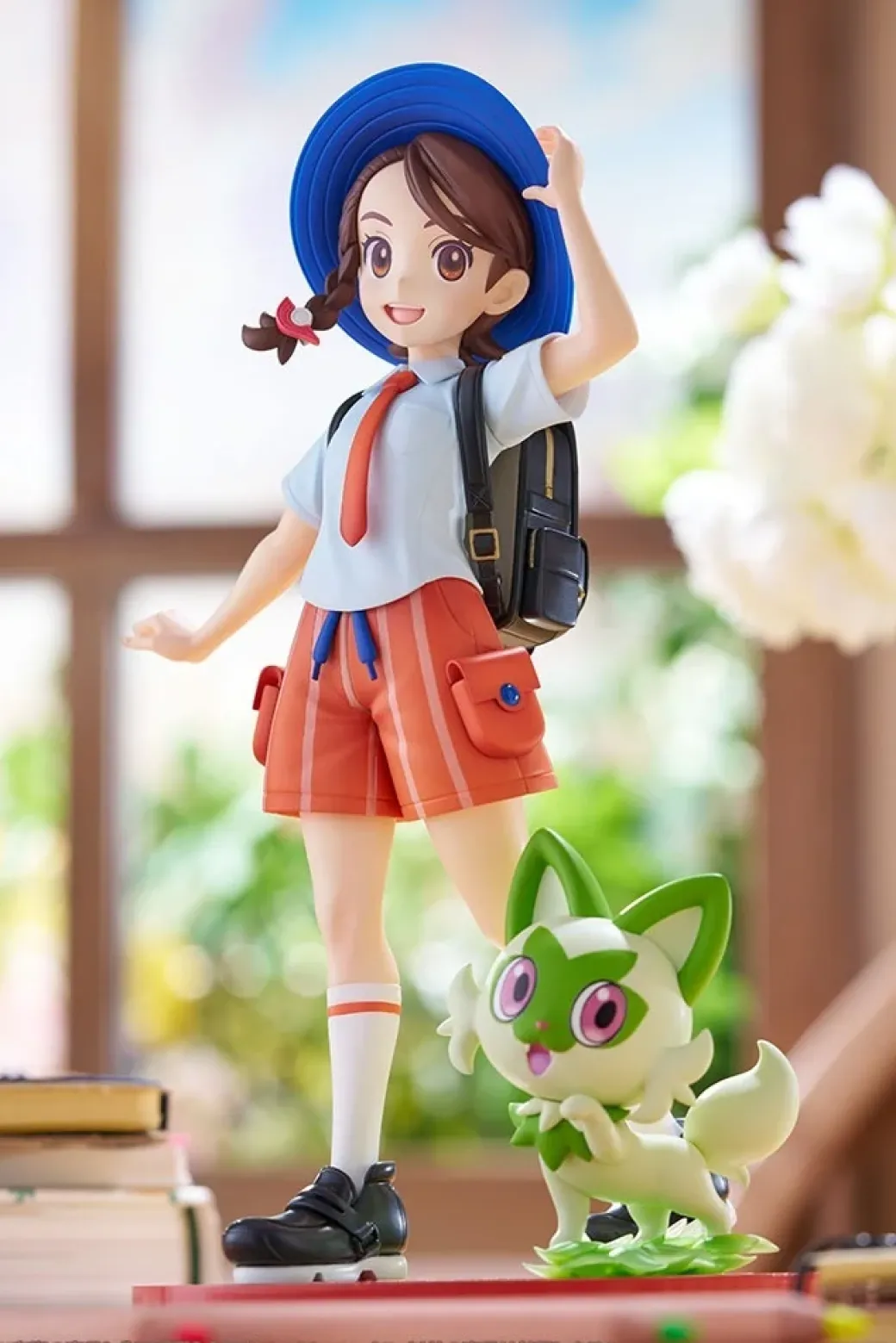 1/8 Scale Juliana & Sprigatito - Pokemon Official Statue - Kotobukiya