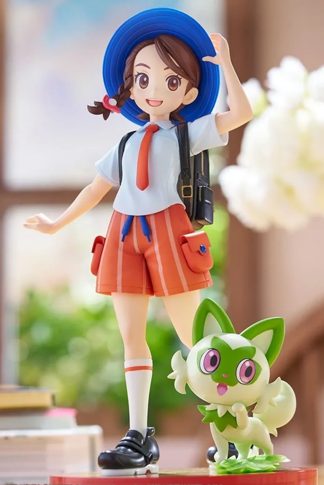 1/8 Scale Juliana & Sprigatito - Pokemon Official Statue - Kotobukiya
