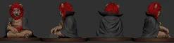 1/6 Scale Kamusari Red Hair Pirates Shanks & POP Scale Beast Form Shanks - ONE PIECE Resin Statue - TianJi Studios