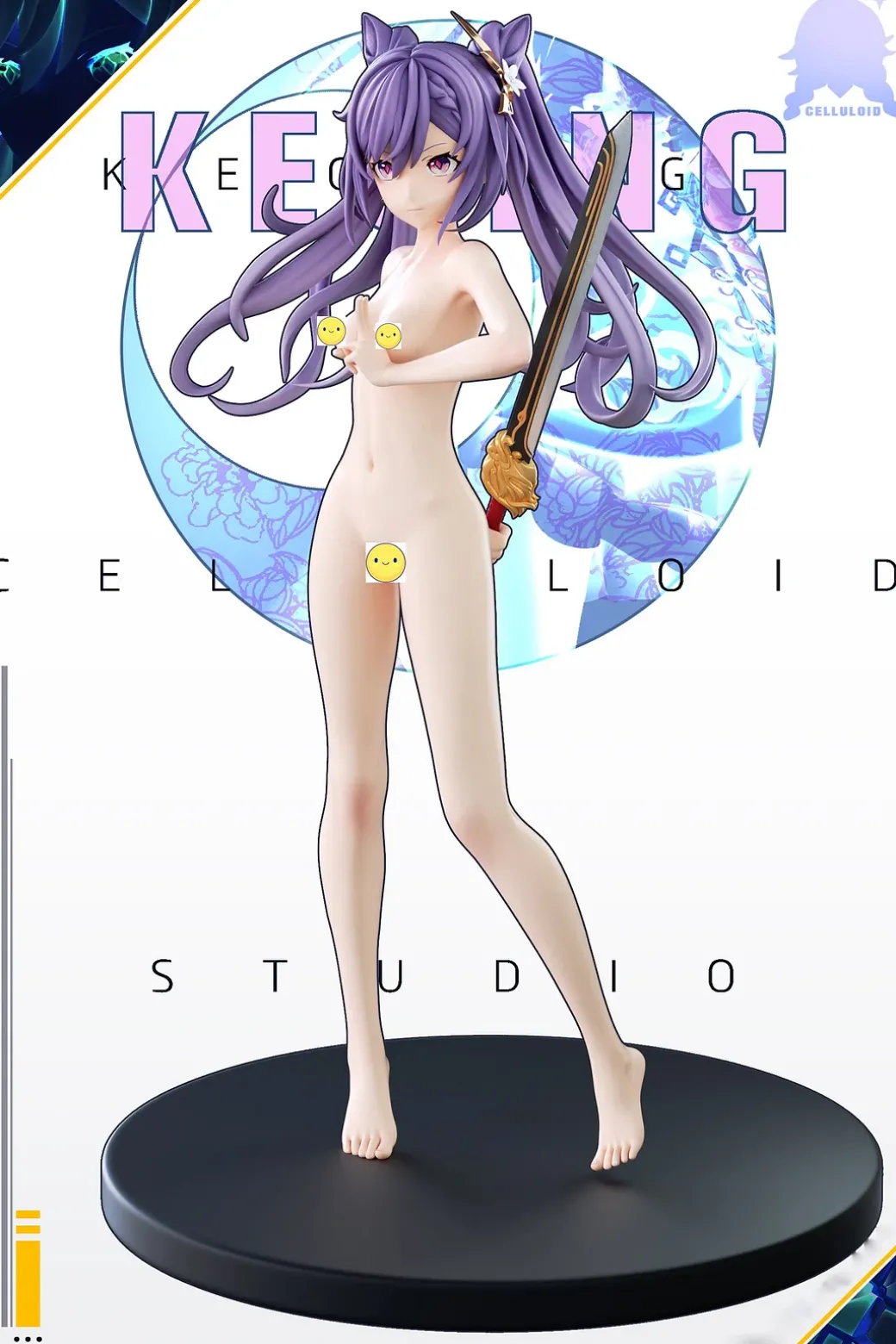 1/6 Scale Keqing - Genshin Impact Resin Statue - Celluloid Studio