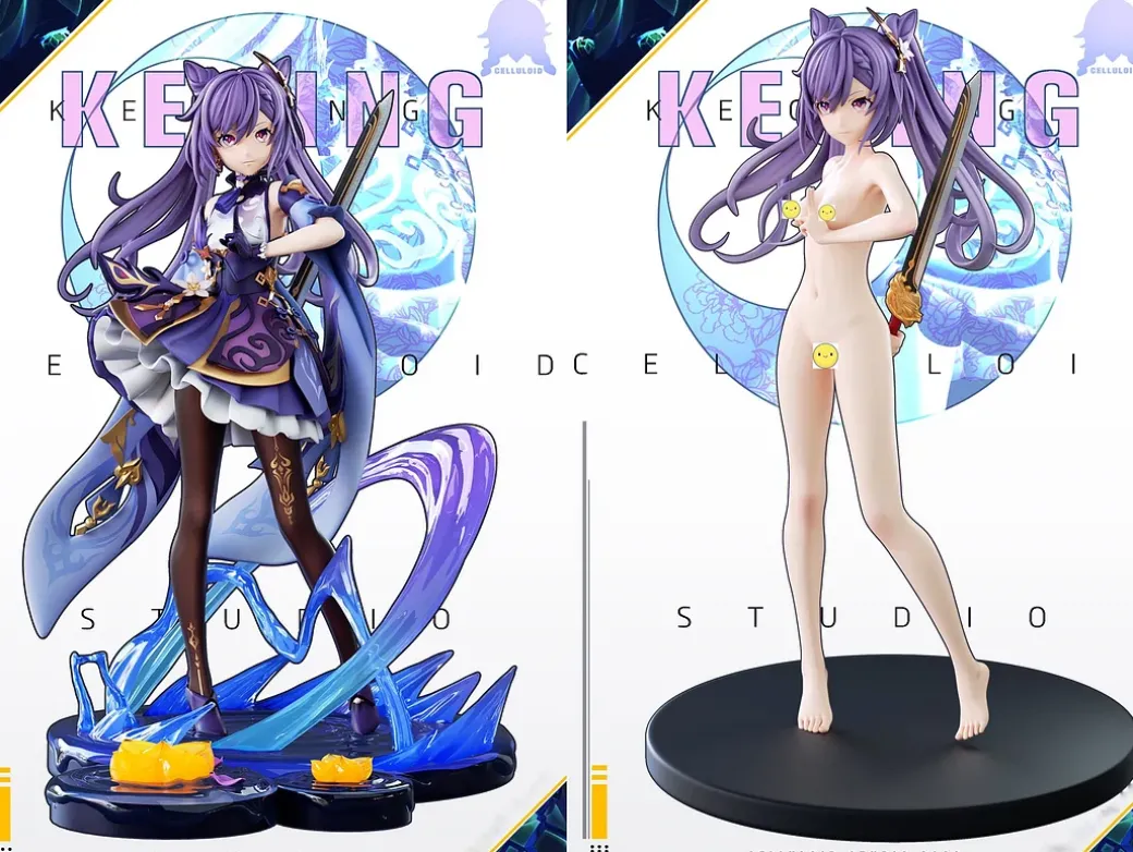 1/6 Scale Keqing - Genshin Impact Resin Statue - Celluloid Studio