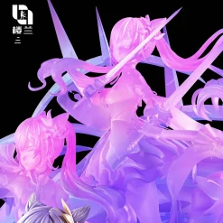 1/6 Scale Keqing - Genshin Impact Resin Statue - Lou Lan Studio