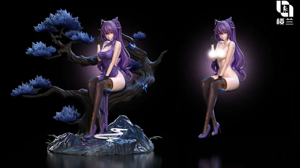 1/6 Scale Keqing - Genshin Impact Resin Statue - Lou Lan Studio
