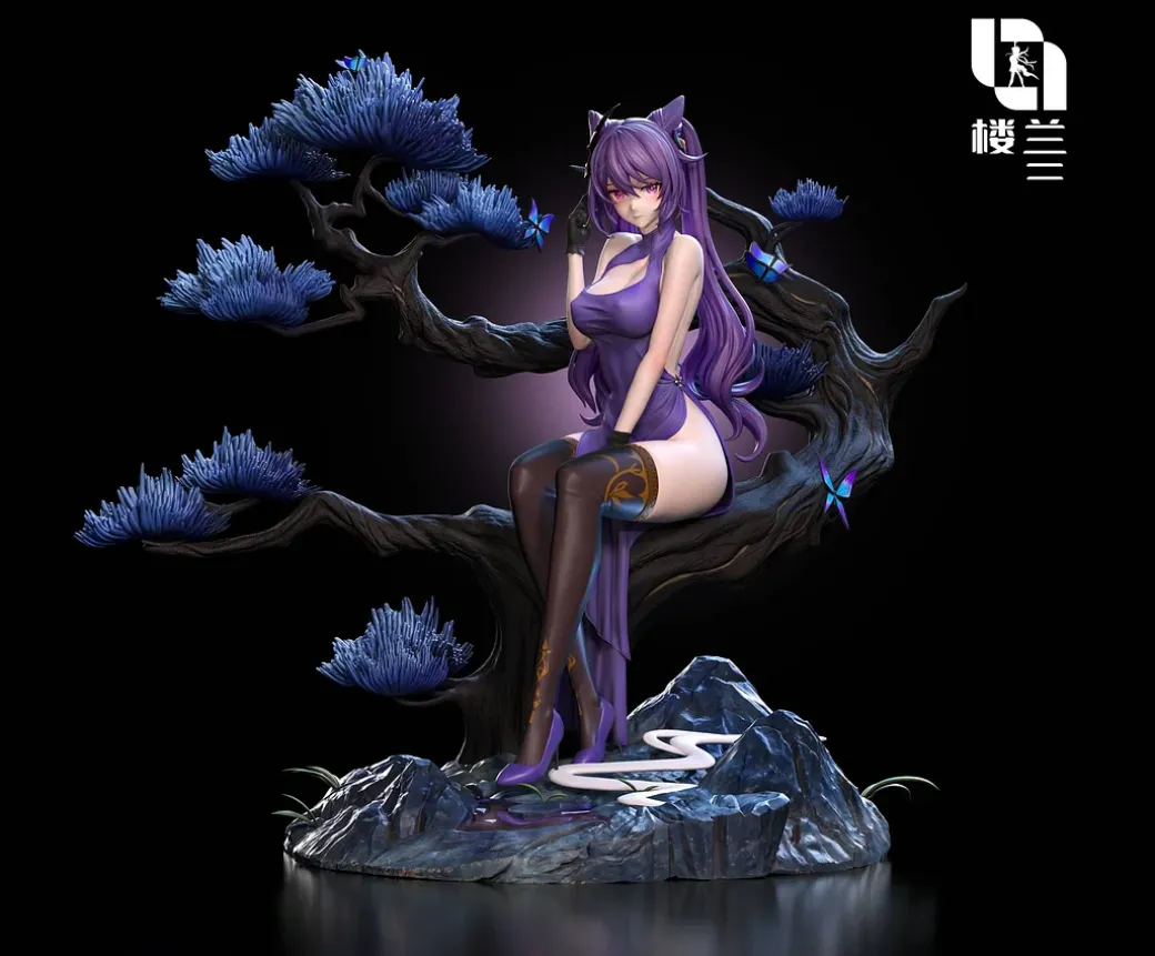 1/6 Scale Keqing - Genshin Impact Resin Statue - Lou Lan Studio