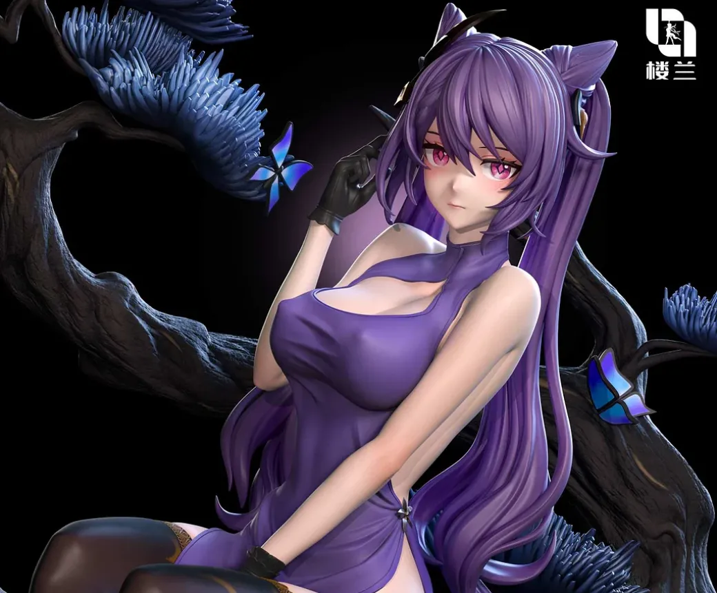 1/6 Scale Keqing - Genshin Impact Resin Statue - Lou Lan Studio