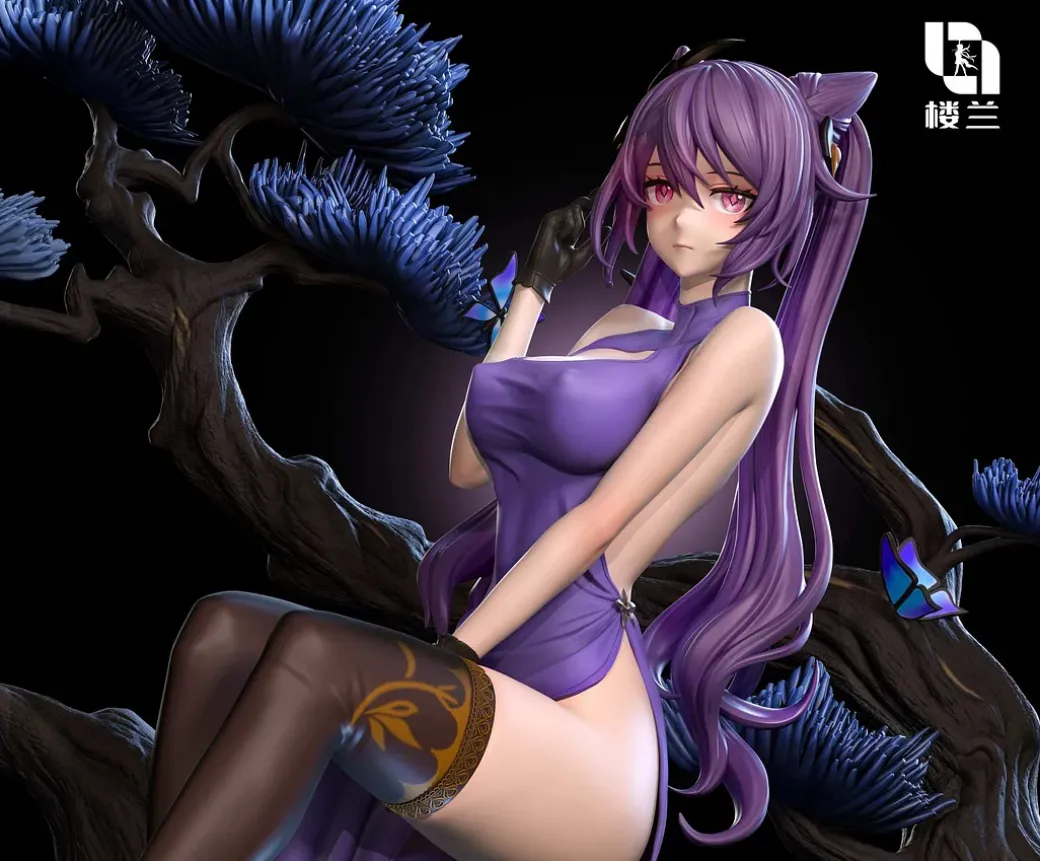1/6 Scale Keqing - Genshin Impact Resin Statue - Lou Lan Studio