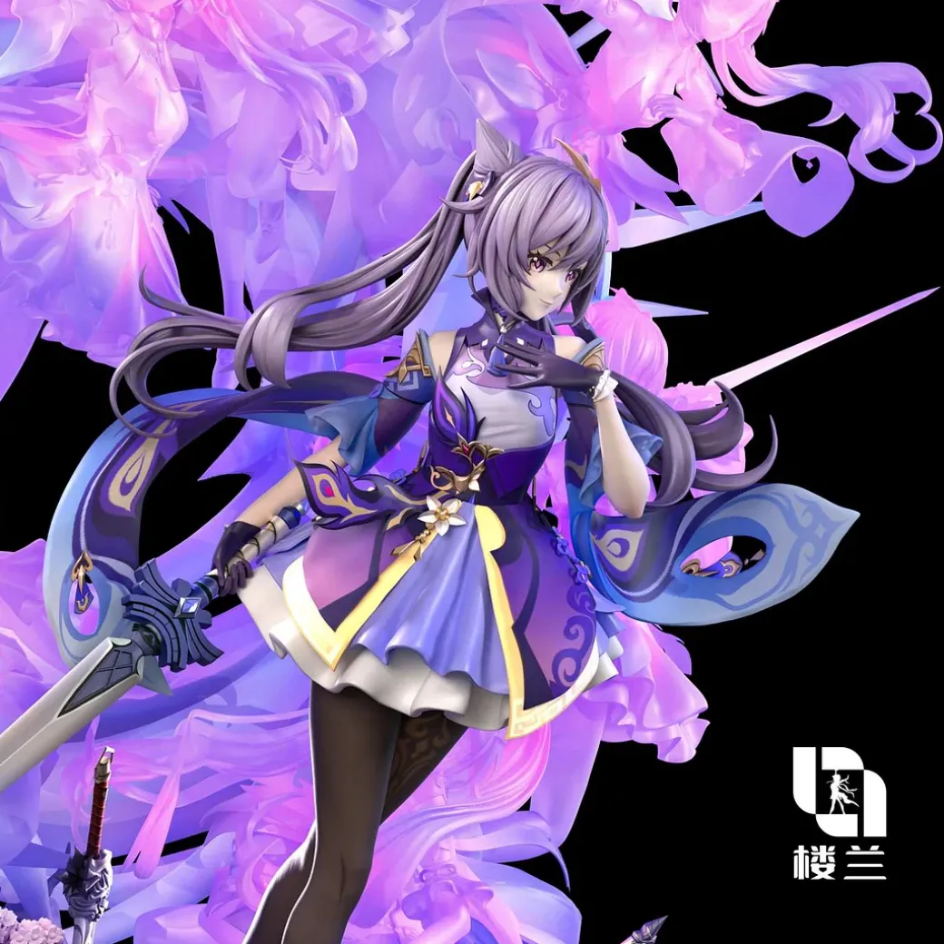1/6 Scale Keqing - Genshin Impact Resin Statue - Lou Lan Studio
