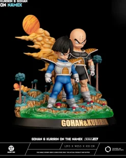 1/6 Scale Krillin/ Kuririn & Son Gohan on The Namek with LED - Dragon Ball Resin Statue - ShowTime Studio