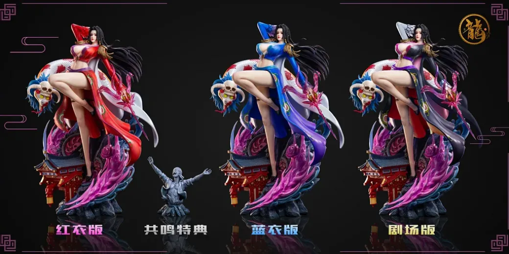 1/4 Scale Kuja Island Boa Hancock - ONE PIECE Resin Statue - Dragon Studios