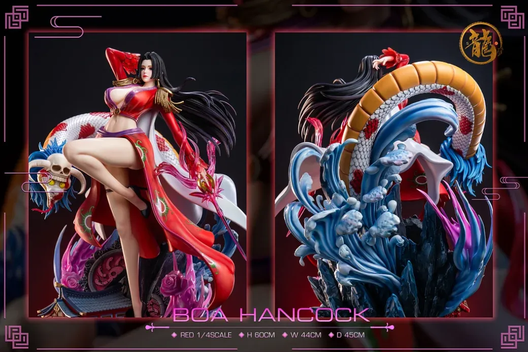 1/4 Scale Kuja Island Boa Hancock - ONE PIECE Resin Statue - Dragon Studios