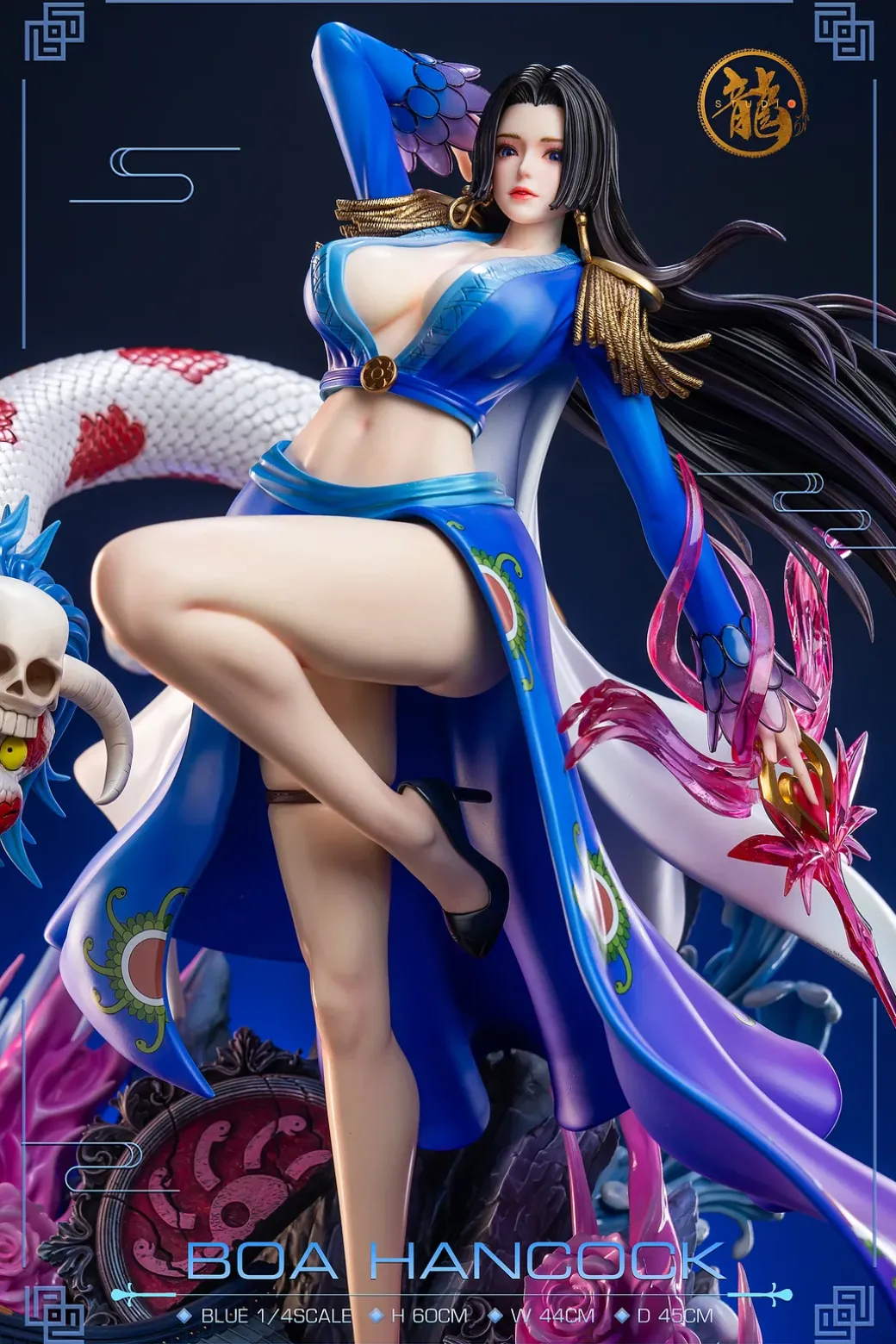 1/4 Scale Kuja Island Boa Hancock - ONE PIECE Resin Statue - Dragon Studios