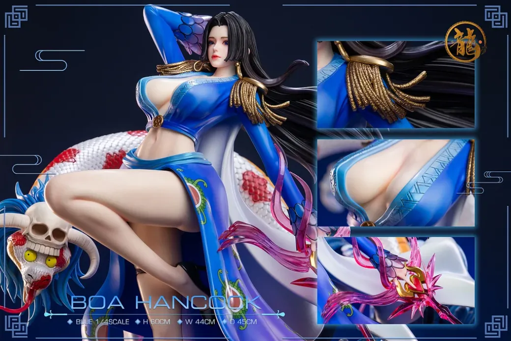 1/4 Scale Kuja Island Boa Hancock - ONE PIECE Resin Statue - Dragon Studios