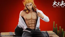 1/6 Scale Kyojuro Rengoku with LED - Demon Slayer: Kimetsu no Yaiba Resin Statue - DaZhangFu Studio