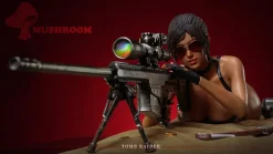 1/4 Scale Lara Croft - Tomb Raider Resin Statue - Mushroom Studio