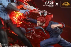 1/8 Scale Last Attack Yuji Itadori VS Mahito with LED - Jujutsu Kaisen Resin Statue - Light and Dust Studio