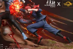 1/8 Scale Last Attack Yuji Itadori VS Mahito with LED - Jujutsu Kaisen Resin Statue - Light and Dust Studio