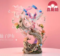 1/10 Scale Leafeon, Glaceon & Sylveon - Pokemon Resin Statue - ZhenXinZhen Studios