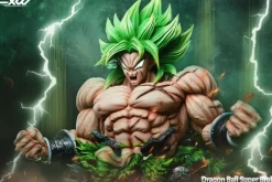 1/4 Scale Legendary Super Saiyan Broly with LED - Dragon Ball Resin Statue - FXW Studio