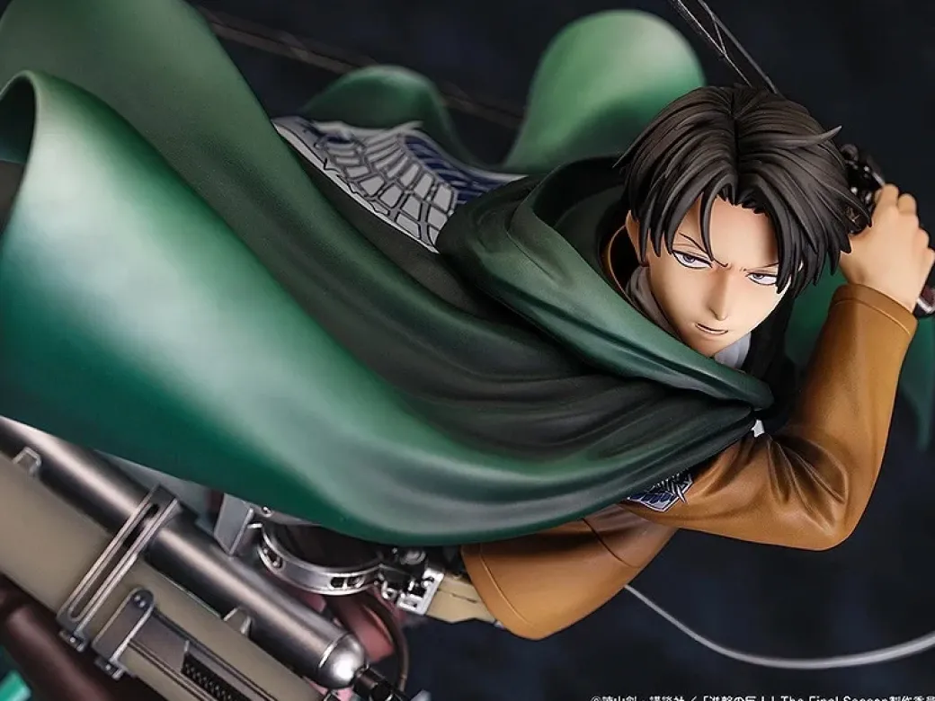 1/6 Scale Levi Ackerman - Attack on Titan Official Statue - PONY CANYON