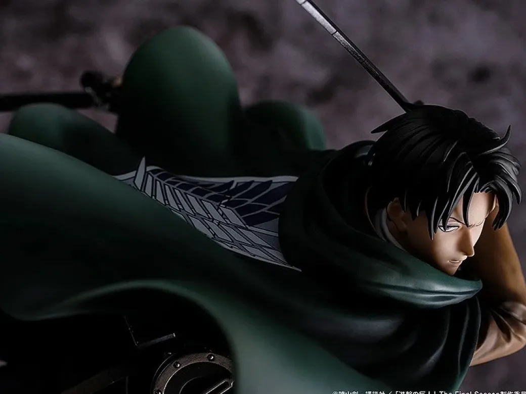1/6 Scale Levi Ackerman - Attack on Titan Official Statue - PONY CANYON