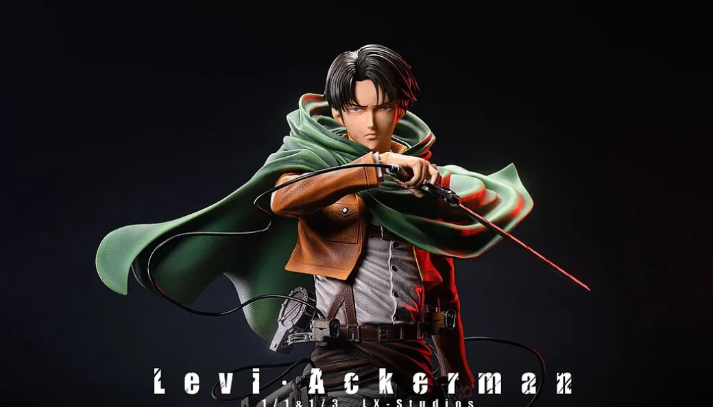 1/3 Scale Levi Ackerman - Attack On Titan Resin Statue - LX-Studios