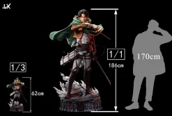 1/3 Scale Levi Ackerman - Attack On Titan Resin Statue - LX-Studios