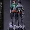 1/6 Scale Levi Ackerman & Hange Zoe - Attack on Titan Resin Statue - LC-Studios