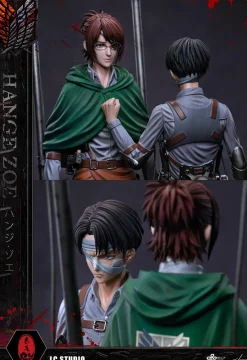 1/6 Scale Levi Ackerman & Hange Zoe - Attack on Titan Resin Statue - LC-Studios