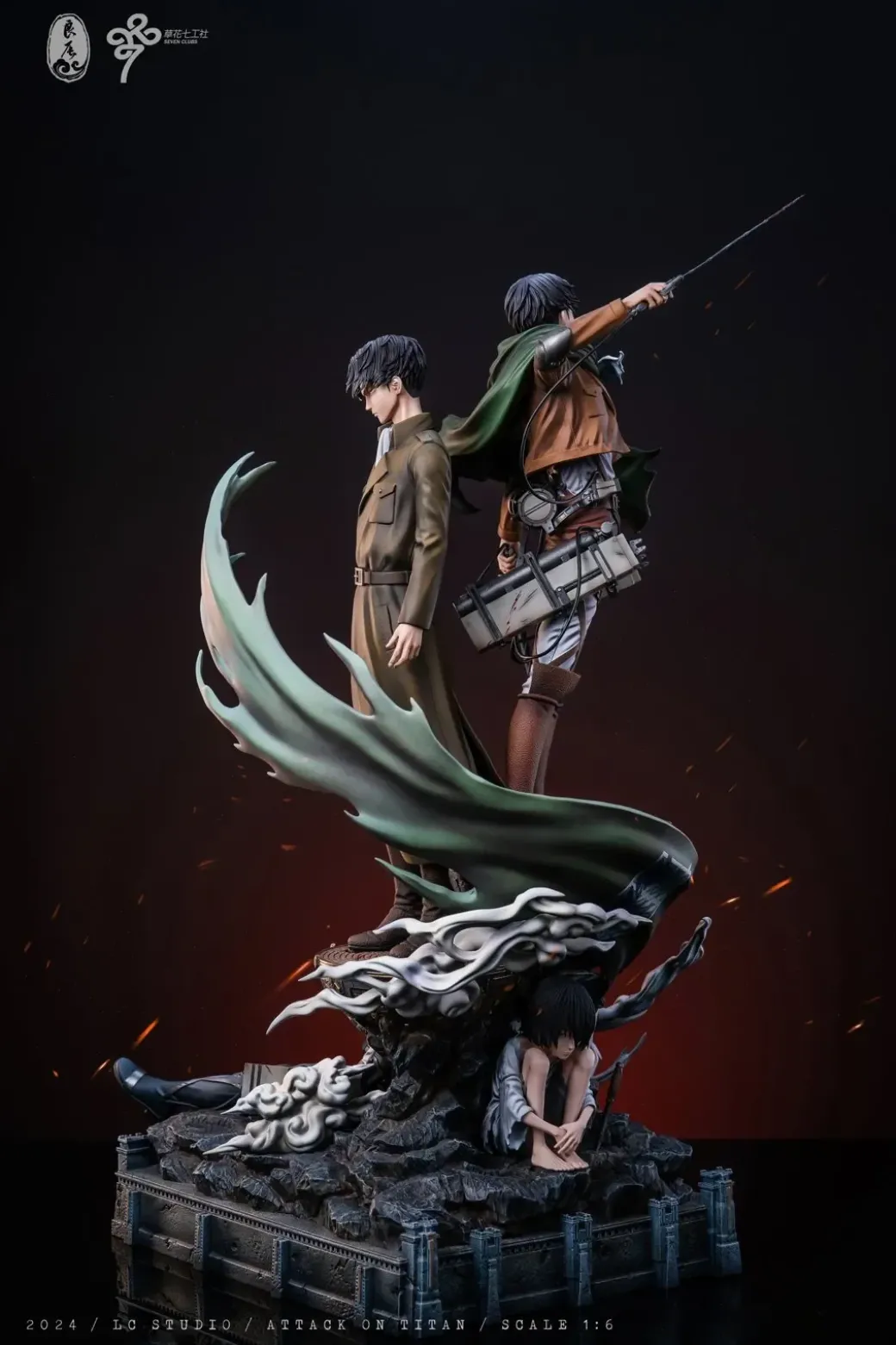 1/6 Scale Levi Ackerman's Memoirs - Attack On Titan Resin Statue - LC-Studios
