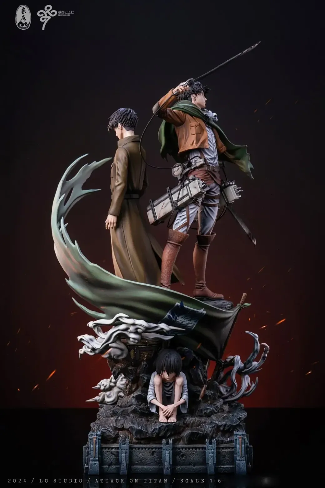 1/6 Scale Levi Ackerman's Memoirs - Attack On Titan Resin Statue - LC-Studios