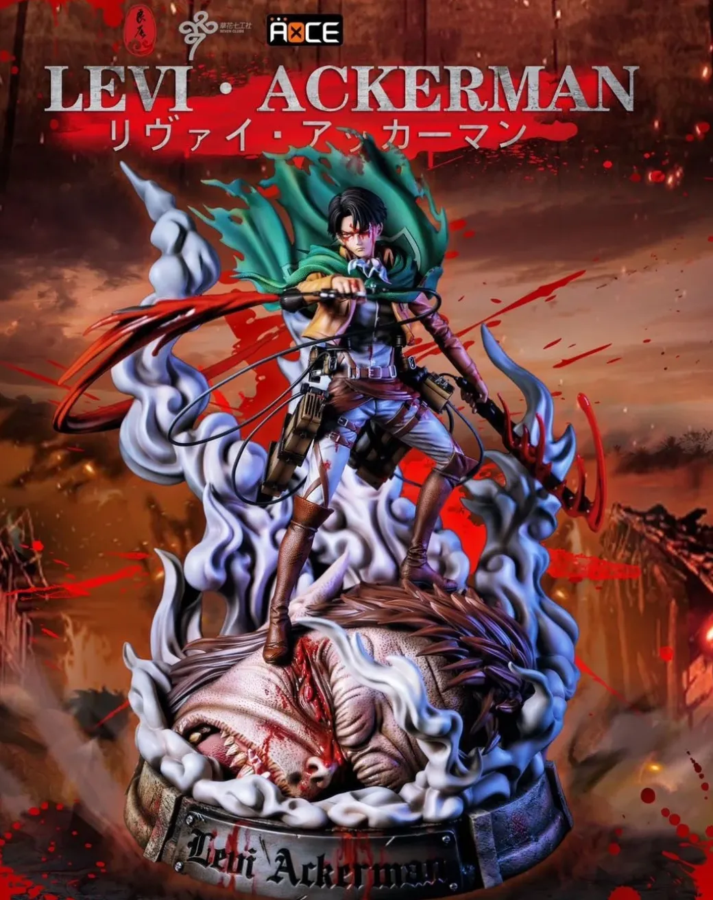 1/6 Scale Levi·Ackerman - Attack on Titan Resin Statue - LC Studios