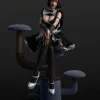 1/4 Scale Licensed Cat Maid Daisy - Original Design Resin Statue - Bright Eyes Studios
