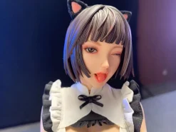 1/4 Scale Licensed Cat Maid Daisy - Original Design Resin Statue - Bright Eyes Studios