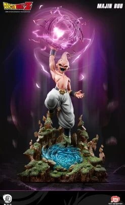 1/4 Scale Licensed Majin Buu with LED - Dragon Ball Resin Statue - RYU Studios