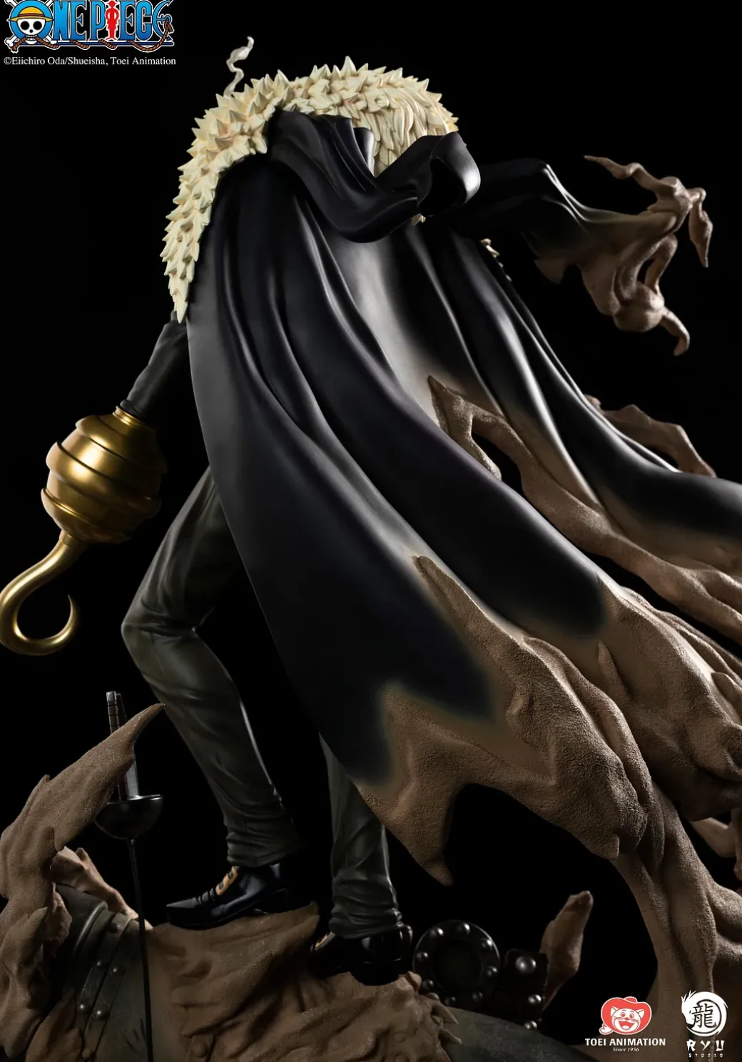 1/6 Scale Licensed Marineford Arc Crocodile - ONE PIECE Resin Statue - RYU Studios
