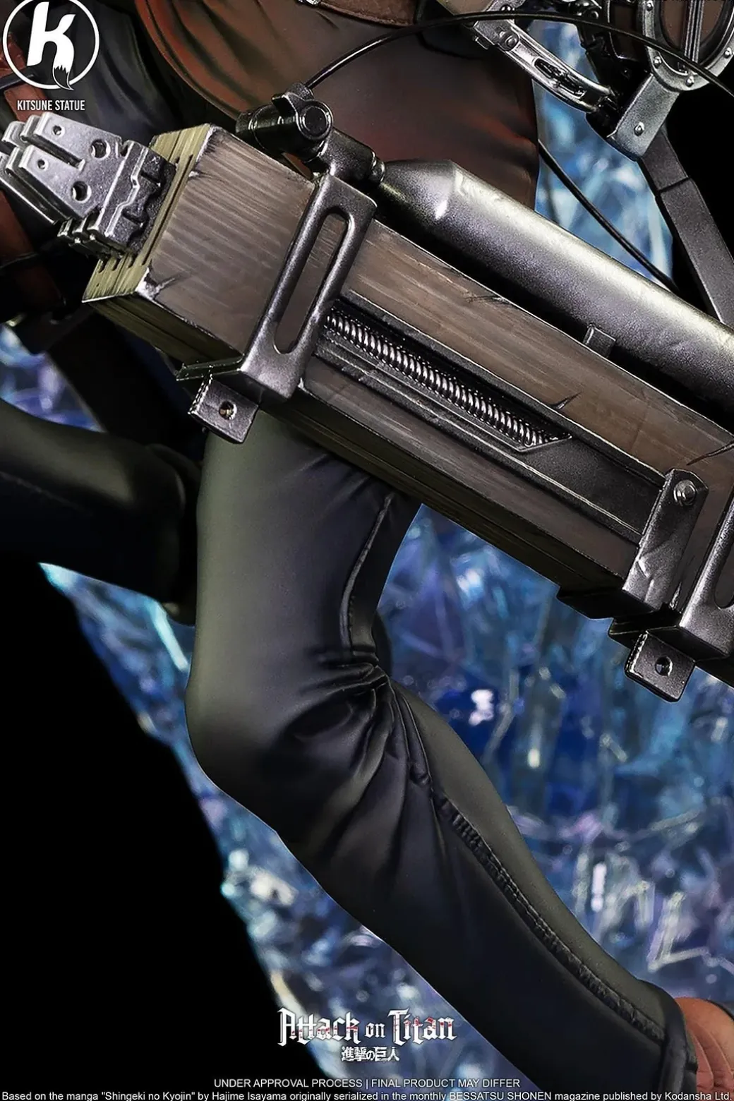 1/6 Scale Licensed Mikasa Ackerman - Attack On Titan Resin Statue - Kitsune Statue