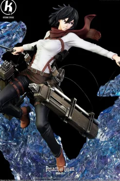 1/6 Scale Licensed Mikasa Ackerman - Attack On Titan Resin Statue - Kitsune Statue