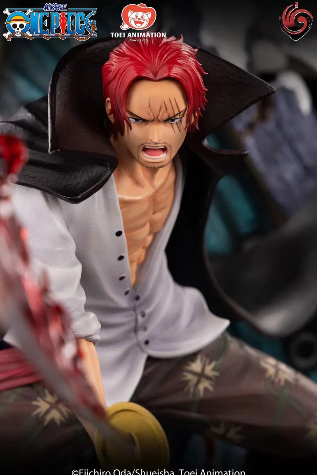 1/6 Scale Licensed Red Hair Shanks - ONE PIECE Resin Statue - WuJi Studios
