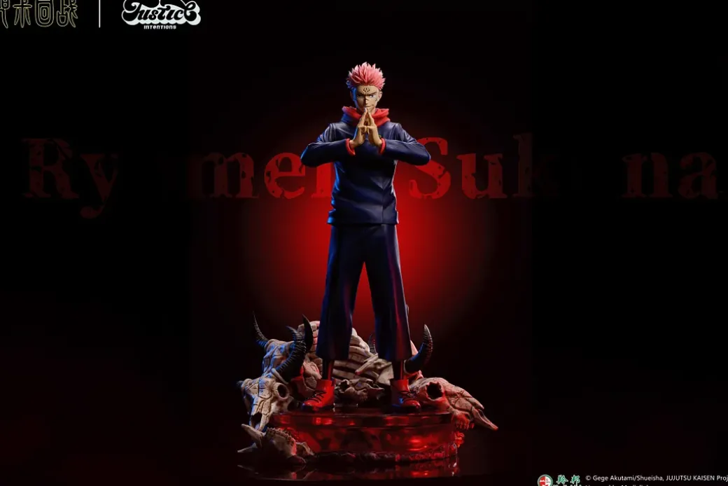 1/4 Scale Licensed Ryomen Sukuna - Jujutsu Kaisen Resin Statue - Justice Intentions Studio