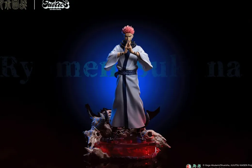 1/4 Scale Licensed Ryomen Sukuna - Jujutsu Kaisen Resin Statue - Justice Intentions Studio