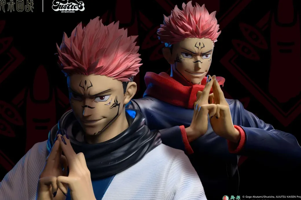 1/4 Scale Licensed Ryomen Sukuna - Jujutsu Kaisen Resin Statue - Justice Intentions Studio